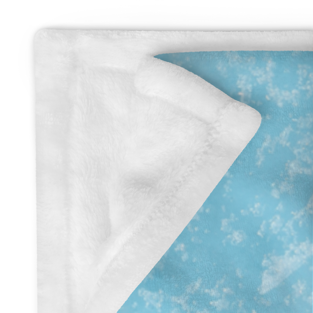Kuscheldecke Pinguin lachend Decke, Wohndecke, Tagesdecke, Wolldecke, Sofadecke, Pinguin, Pinguine, lustiger Spruch, Optimismus, Fröhlich, Lachen, Humor, Fröhlichkeit