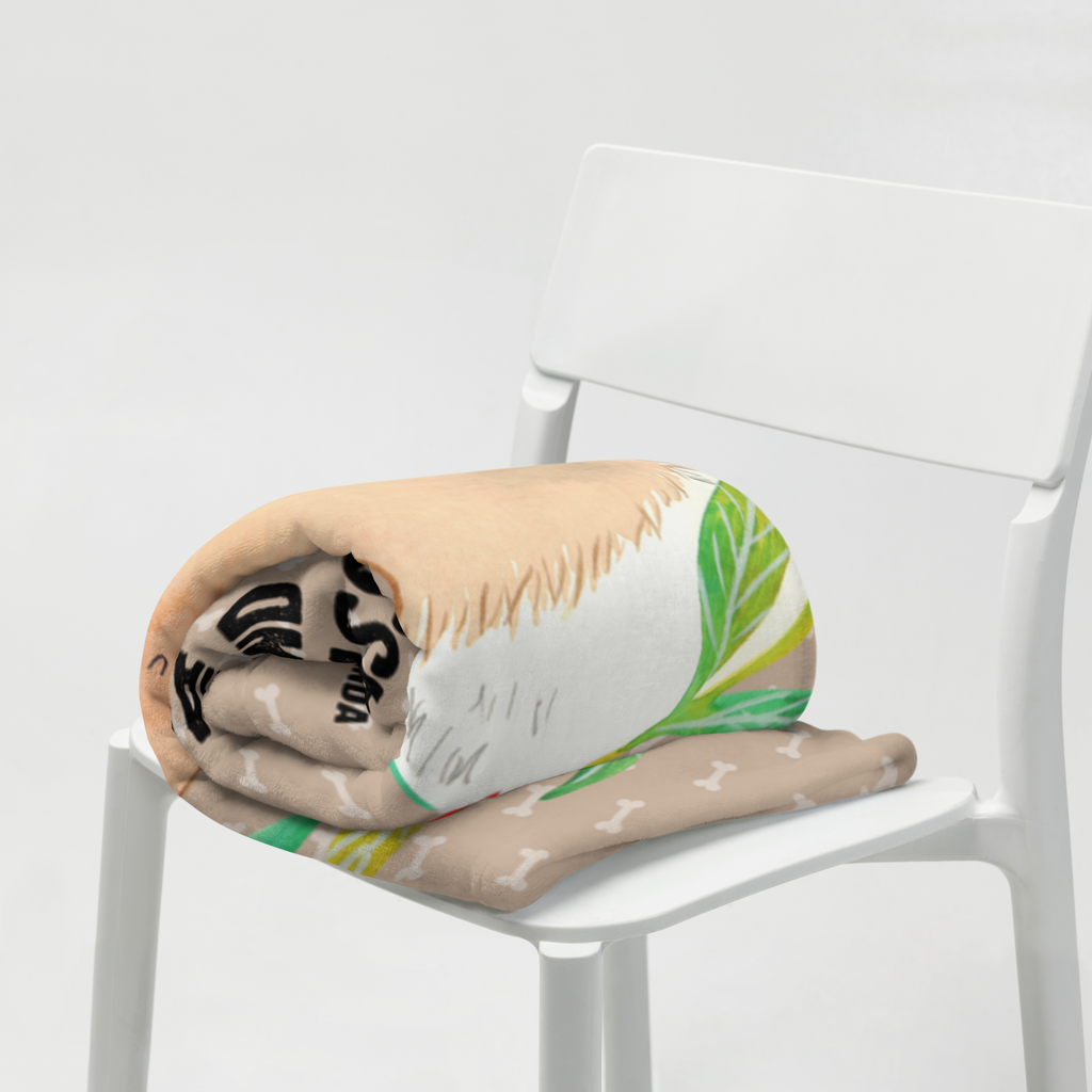 Kuscheldecke Hund Ranke Decke, Wohndecke, Tagesdecke, Wolldecke, Sofadecke, Hund, Hundemotiv, Haustier, Hunderasse, Tierliebhaber, Hundebesitzer, Sprüche, Ranke, Therapie, Selbsttherapie, Hundeliebe, Hundeglück, Hunde