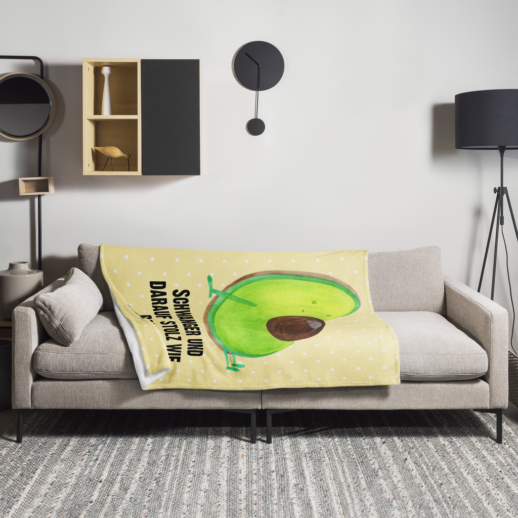 Kuscheldecke Avocado schwanger Decke, Wohndecke, Tagesdecke, Wolldecke, Sofadecke, Avocado, Veggie, Vegan, Gesund, schwanger, Schwangerschaft, Babyparty, Babyshower