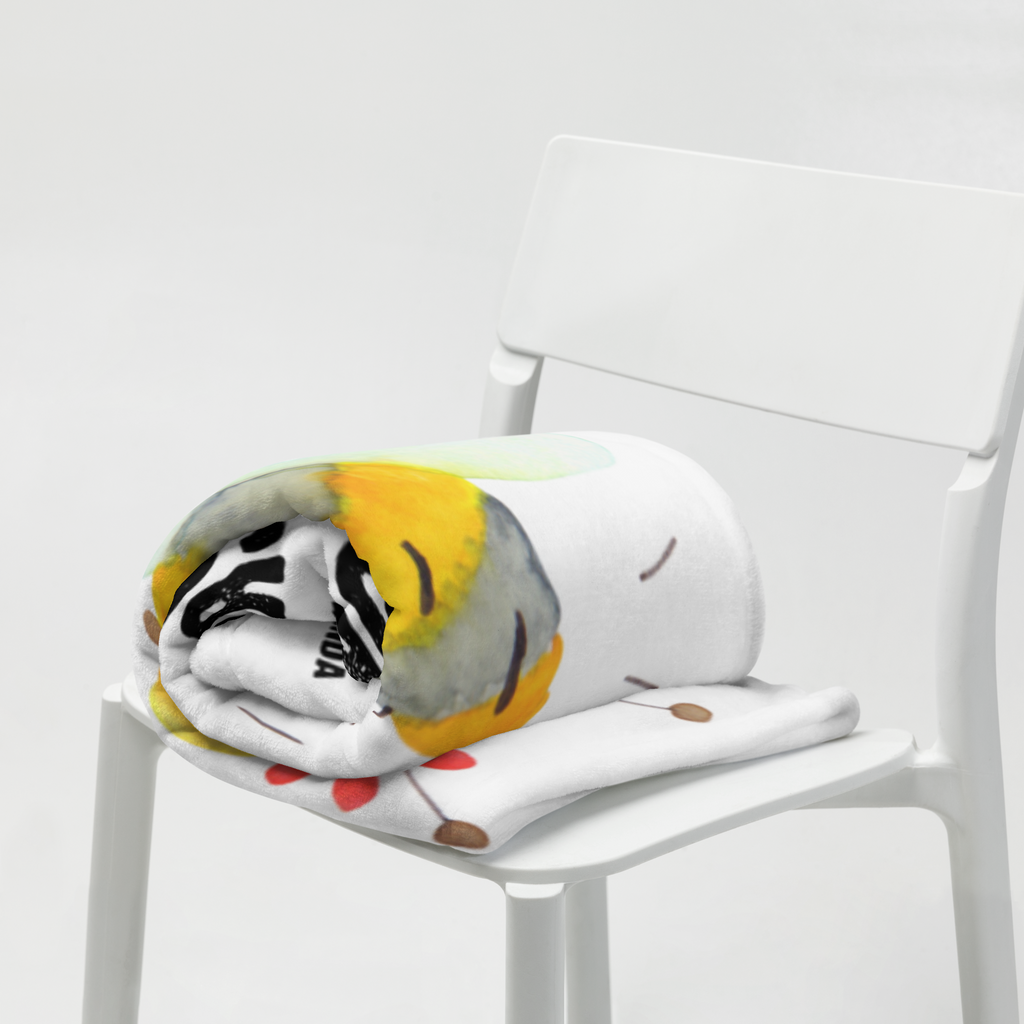 Kuscheldecke Biene Blume Decke, Wohndecke, Tagesdecke, Wolldecke, Sofadecke, Biene, Wespe, Hummel