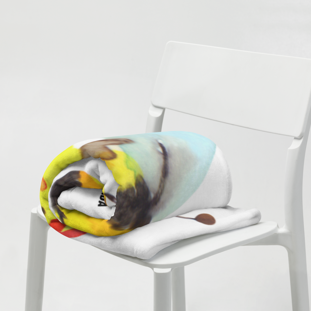 Kuscheldecke Biene Happy Decke, Wohndecke, Tagesdecke, Wolldecke, Sofadecke, Biene, Wespe, Hummel