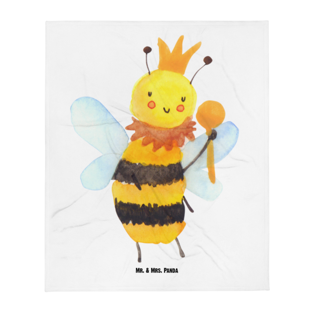 Kuscheldecke Biene König Decke, Wohndecke, Tagesdecke, Wolldecke, Sofadecke, Biene, Wespe, Hummel