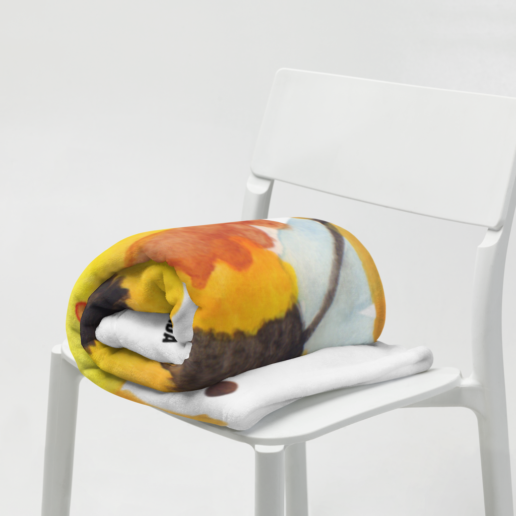 Kuscheldecke Biene König Decke, Wohndecke, Tagesdecke, Wolldecke, Sofadecke, Biene, Wespe, Hummel