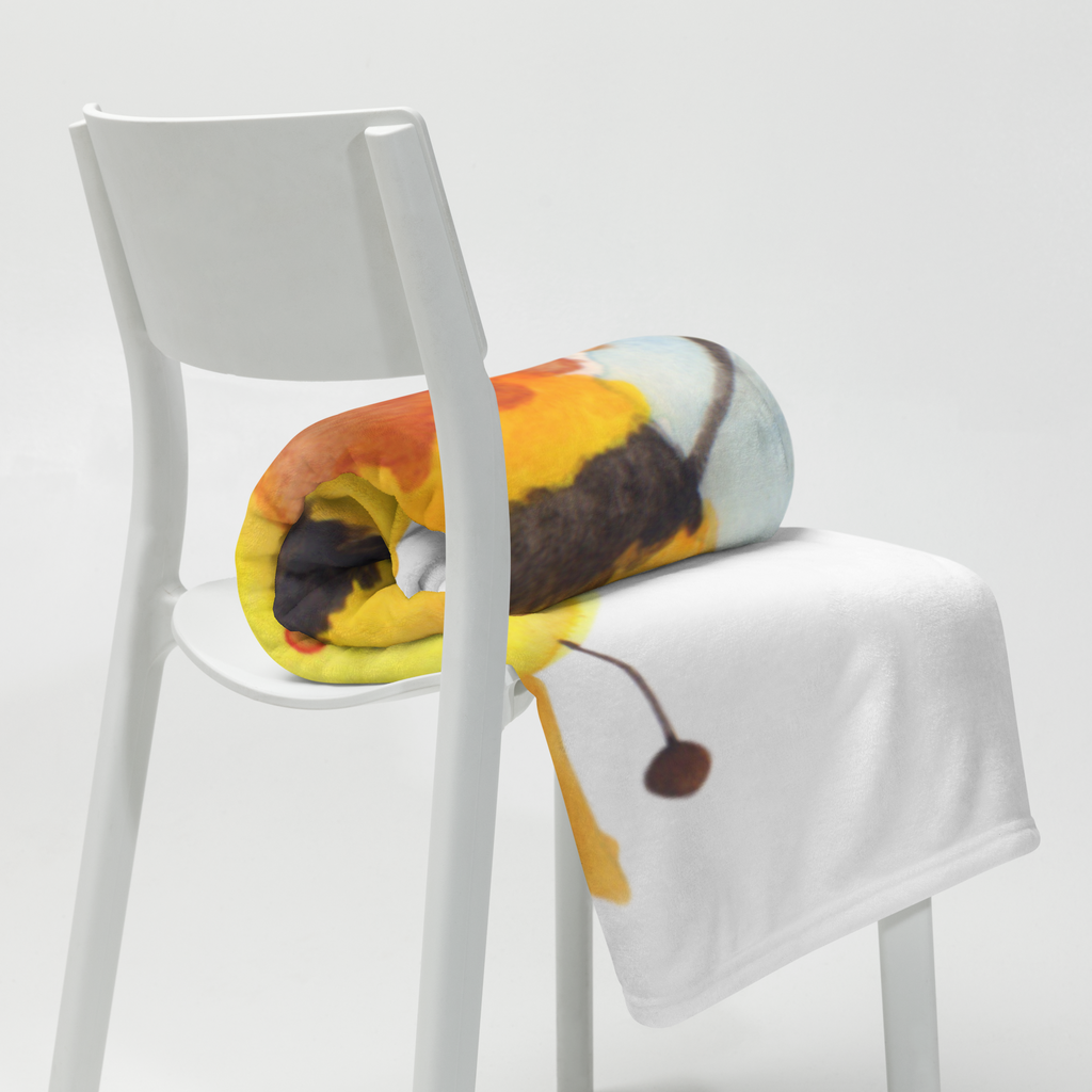 Kuscheldecke Biene König Decke, Wohndecke, Tagesdecke, Wolldecke, Sofadecke, Biene, Wespe, Hummel