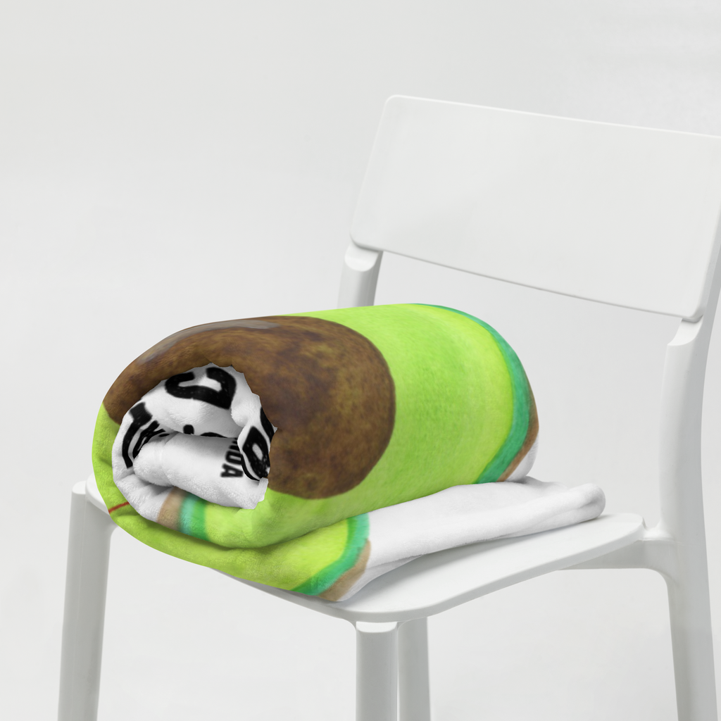 Kuscheldecke Avocado Happy Decke, Wohndecke, Tagesdecke, Wolldecke, Sofadecke, Avocado, Veggie, Vegan, Gesund, Chaos