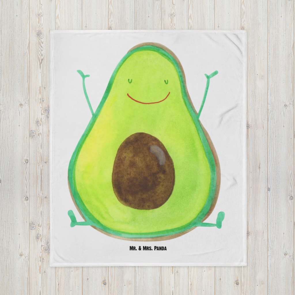 Kuscheldecke Avocado Happy Decke, Wohndecke, Tagesdecke, Wolldecke, Sofadecke, Avocado, Veggie, Vegan, Gesund, Chaos