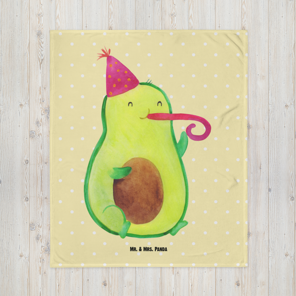 Kuscheldecke Avocado Birthday Decke, Wohndecke, Tagesdecke, Wolldecke, Sofadecke, Avocado, Veggie, Vegan, Gesund