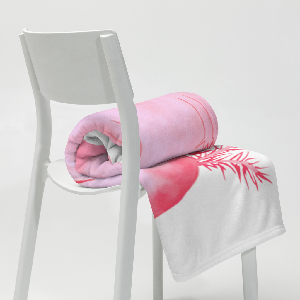 Kuscheldecke Axolotl glücklich Decke, Wohndecke, Tagesdecke, Wolldecke, Sofadecke, Axolotl, Molch, Axolot, Schwanzlurch, Lurch, Lurche, Motivation, gute Laune