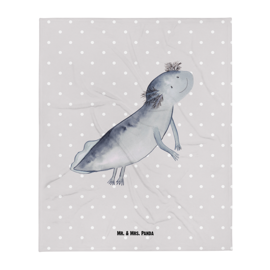 Kuscheldecke Axolotl schwimmt Decke, Wohndecke, Tagesdecke, Wolldecke, Sofadecke, Axolotl, Molch, Axolot, Schwanzlurch, Lurch, Lurche, Problem, Probleme, Lösungen, Motivation