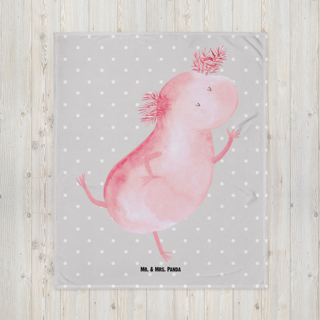 Kuscheldecke Axolotl tanzt Decke, Wohndecke, Tagesdecke, Wolldecke, Sofadecke, Axolotl, Molch, Axolot, Schwanzlurch, Lurch, Lurche, Dachschaden, Sterne, verrückt, Freundin, beste Freundin