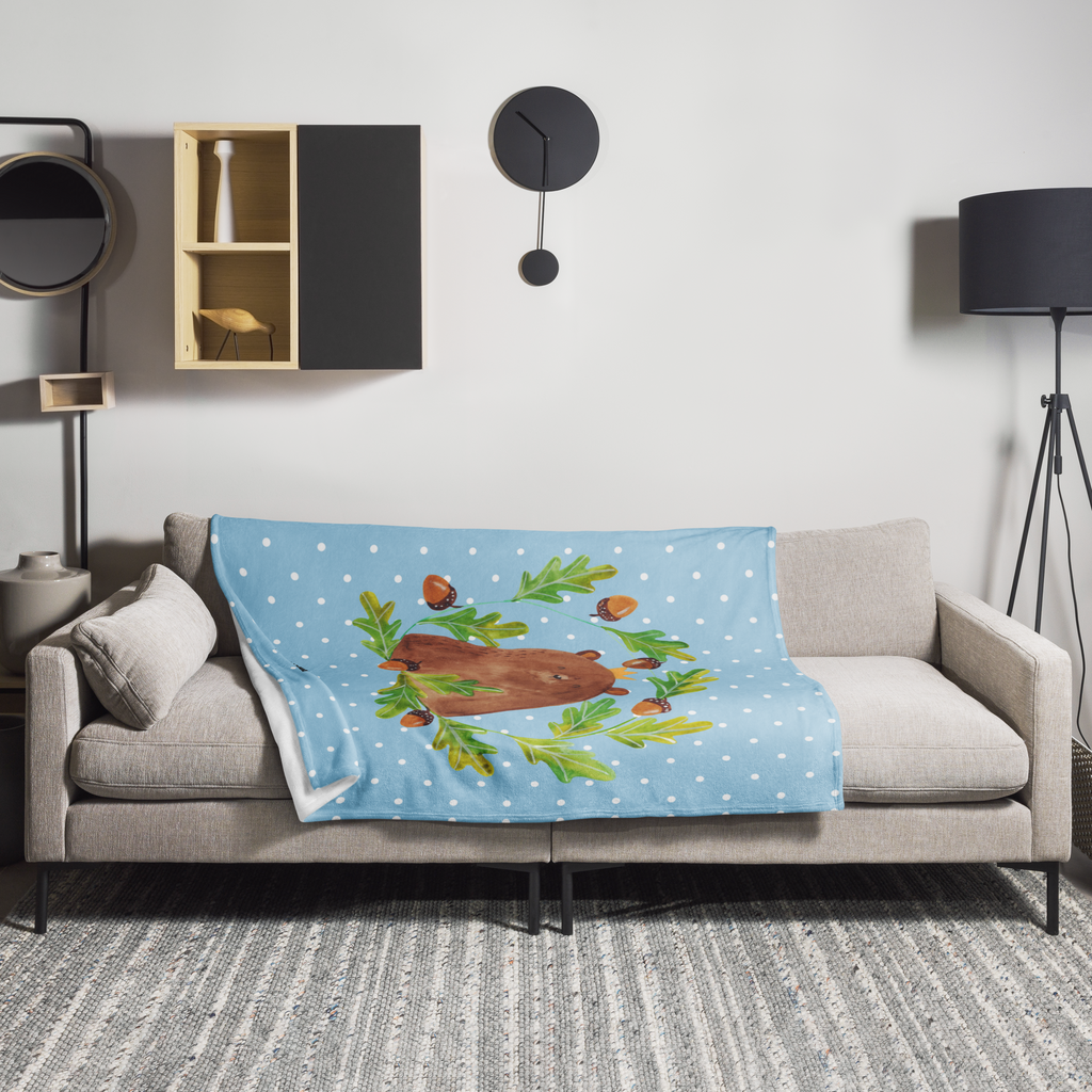 Kuscheldecke Bär König Decke, Wohndecke, Tagesdecke, Wolldecke, Sofadecke, Bär, Teddy, Teddybär, Papa, Papa Bär, bester Vater, bester Papa, weltbester Papa, Vatertag, Vater, Dad, Daddy, Papi