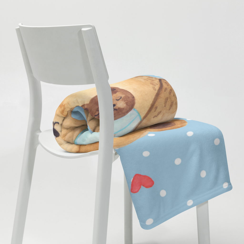 Kuscheldecke Bär mit Baby Decke, Wohndecke, Tagesdecke, Wolldecke, Sofadecke, Bär, Teddy, Teddybär, Eltern, Mutter, Baby, Taufe, Geburt, Nichte, Neffe, Enkel, Enkelin, Täufling, Geburtstag, Glückwunsch
