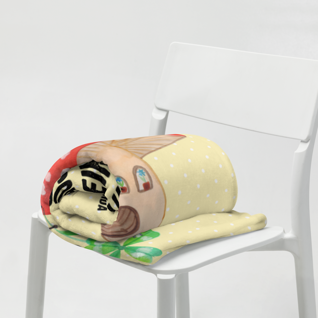 Kuscheldecke Marienkäfer Paar Fliegenpilz Decke, Wohndecke, Tagesdecke, Wolldecke, Sofadecke, Tiermotive, Gute Laune, lustige Sprüche, Tiere, Haus, Wohnung, zuhause, Fliegenpilz, Marienkäfer, Fleigenpilzhaus