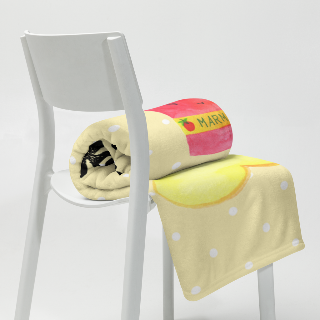 Kuscheldecke Toast & Marmelade Decke, Wohndecke, Tagesdecke, Wolldecke, Sofadecke, Tiermotive, Gute Laune, lustige Sprüche, Tiere, Toast, Marmelade, Dreamteam, süße Postkarte, süß, Küche Deko, Küche Spruch, Frühstück Einladung, Brot, Toastbrot