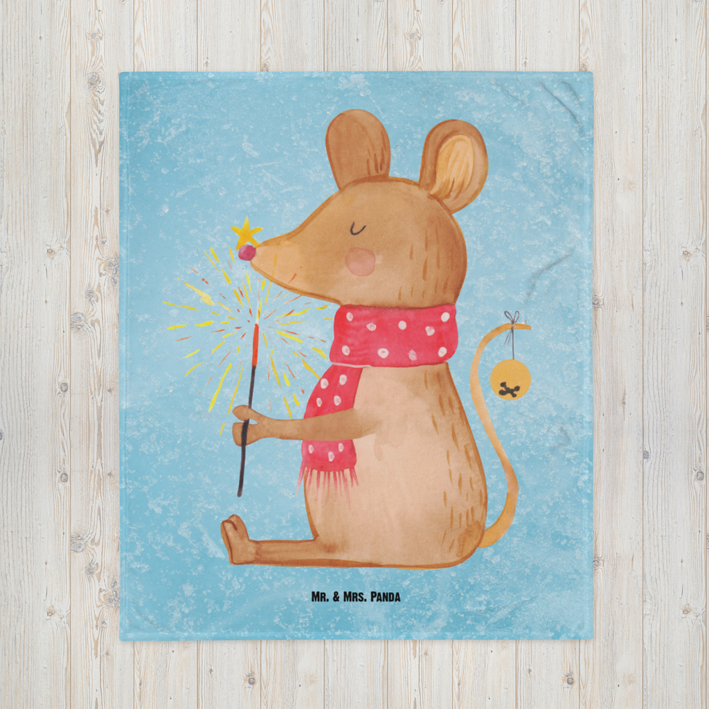 Kuscheldecke Weihnachtsmaus Decke, Wohndecke, Tagesdecke, Wolldecke, Sofadecke, Winter, Weihnachten, Weihnachtsdeko, Nikolaus, Advent, Heiligabend, Wintermotiv, Frohe Weihnachten, Weihnachtsgruß, Weihnachtsmotiv, Maus, Mäuschen, Weihnachtswunder