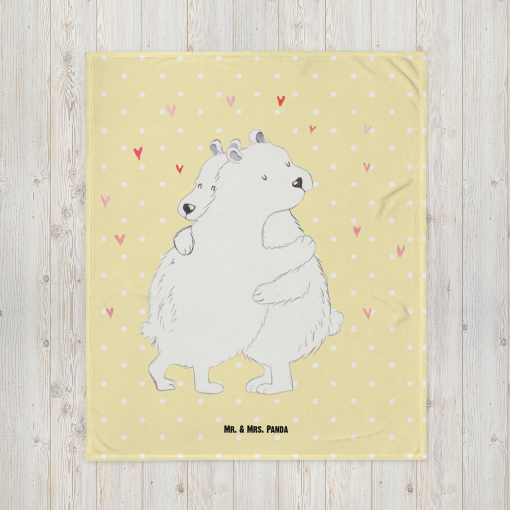 Kuscheldecke Eisbär Umarmen Decke, Wohndecke, Tagesdecke, Wolldecke, Sofadecke, Tiermotive, Gute Laune, lustige Sprüche, Tiere