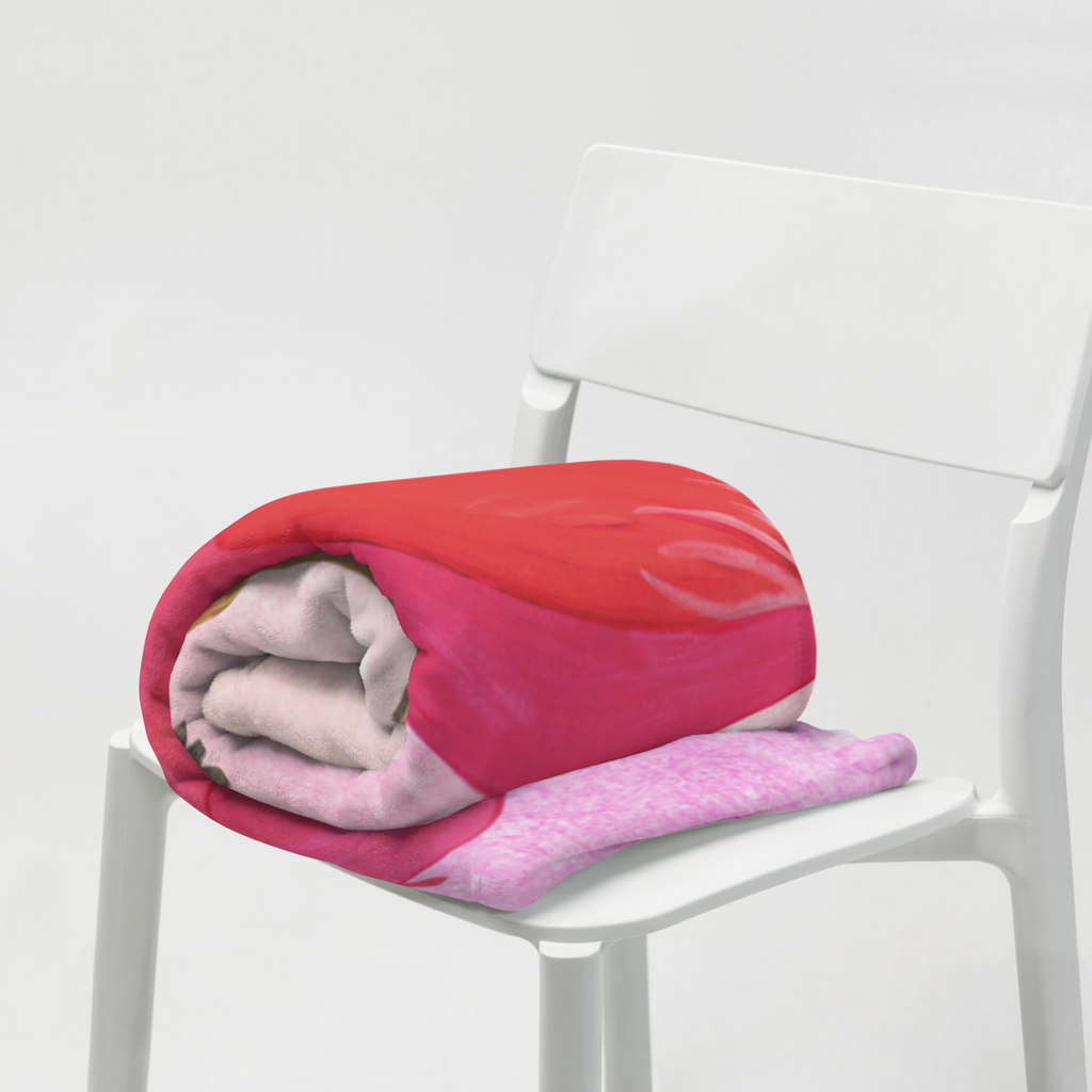 Kuscheldecke Flamingo Yoga Decke, Wohndecke, Tagesdecke, Wolldecke, Sofadecke, Flamingo, Vogel, Yoga, Namaste, Achtsamkeit, Yoga-Übung, Entspannung, Ärger, Aufregen, Tiefenentspannung