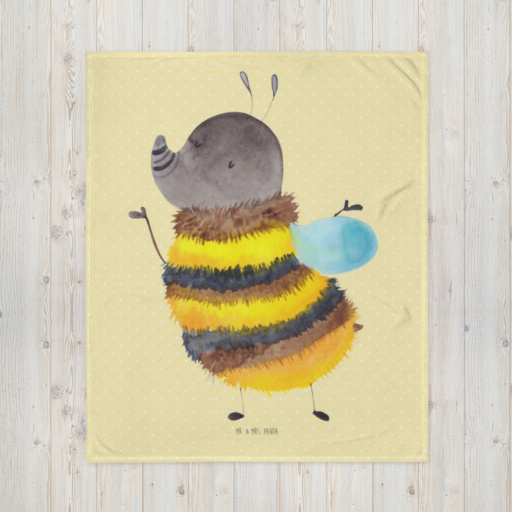 Kuscheldecke Hummel flauschig Decke, Wohndecke, Tagesdecke, Wolldecke, Sofadecke, Tiermotive, Gute Laune, lustige Sprüche, Tiere, Hummel, Flauschig, Biene, Blume, Natur