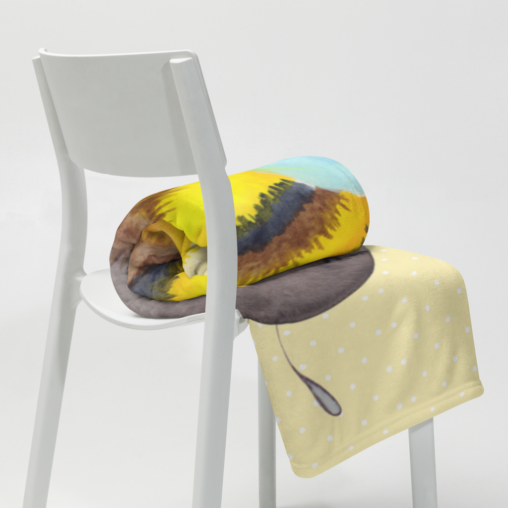 Kuscheldecke Hummel flauschig Decke, Wohndecke, Tagesdecke, Wolldecke, Sofadecke, Tiermotive, Gute Laune, lustige Sprüche, Tiere, Hummel, Flauschig, Biene, Blume, Natur