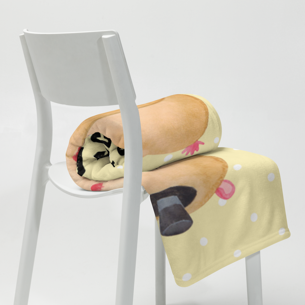 Kuscheldecke Hamster mit Hut Decke, Wohndecke, Tagesdecke, Wolldecke, Sofadecke, Tiermotive, Gute Laune, lustige Sprüche, Tiere, Hamster, Hut, Magier, Zylinder, Zwerghamster, Zauberer, Houdini