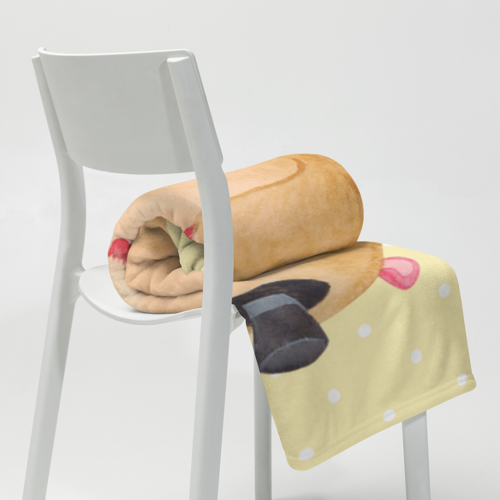 Kuscheldecke Hamster mit Hut Decke, Wohndecke, Tagesdecke, Wolldecke, Sofadecke, Tiermotive, Gute Laune, lustige Sprüche, Tiere, Hamster, Hut, Magier, Zylinder, Zwerghamster, Zauberer, Houdini