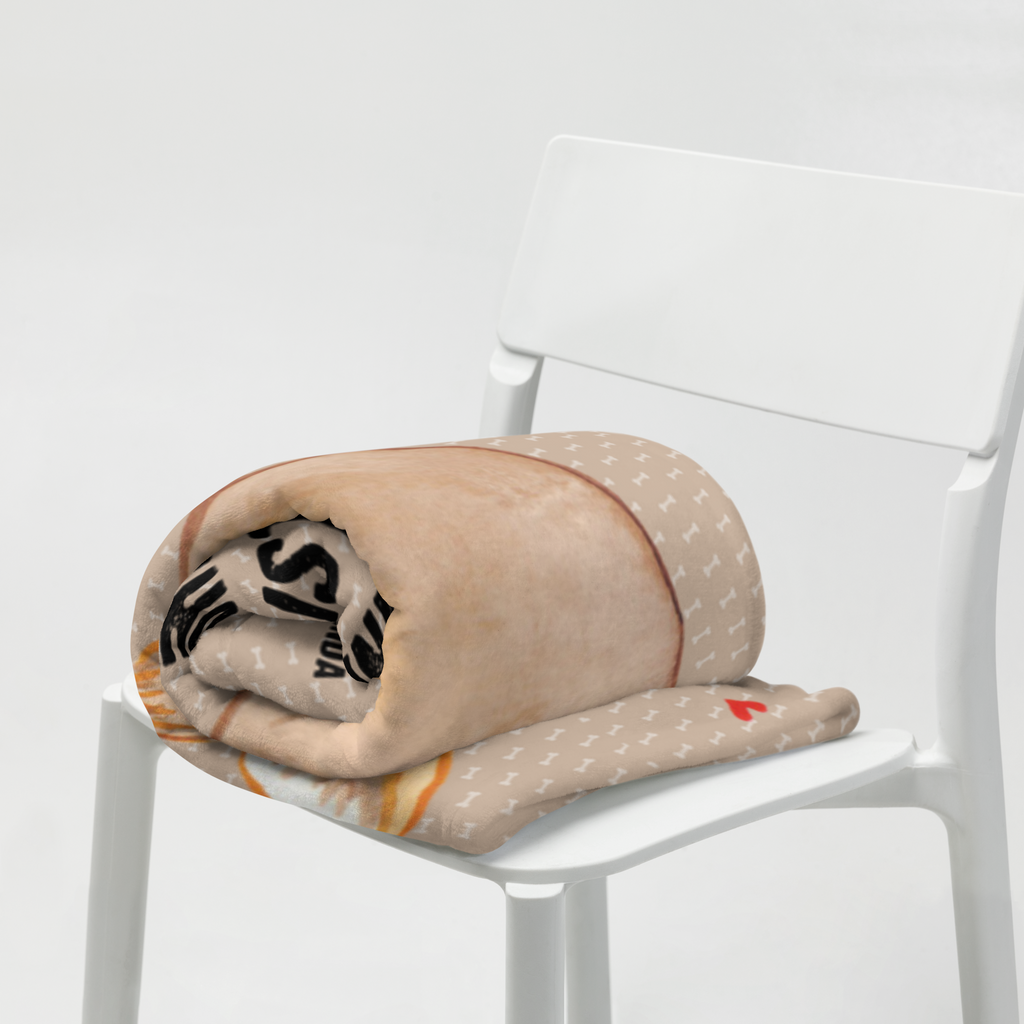 Kuscheldecke Hundeglück Decke, Wohndecke, Tagesdecke, Wolldecke, Sofadecke, Hund, Hundemotiv, Haustier, Hunderasse, Tierliebhaber, Hundebesitzer, Sprüche, Corgie, Hundeliebe, Spruch, Hundemama, Liebe