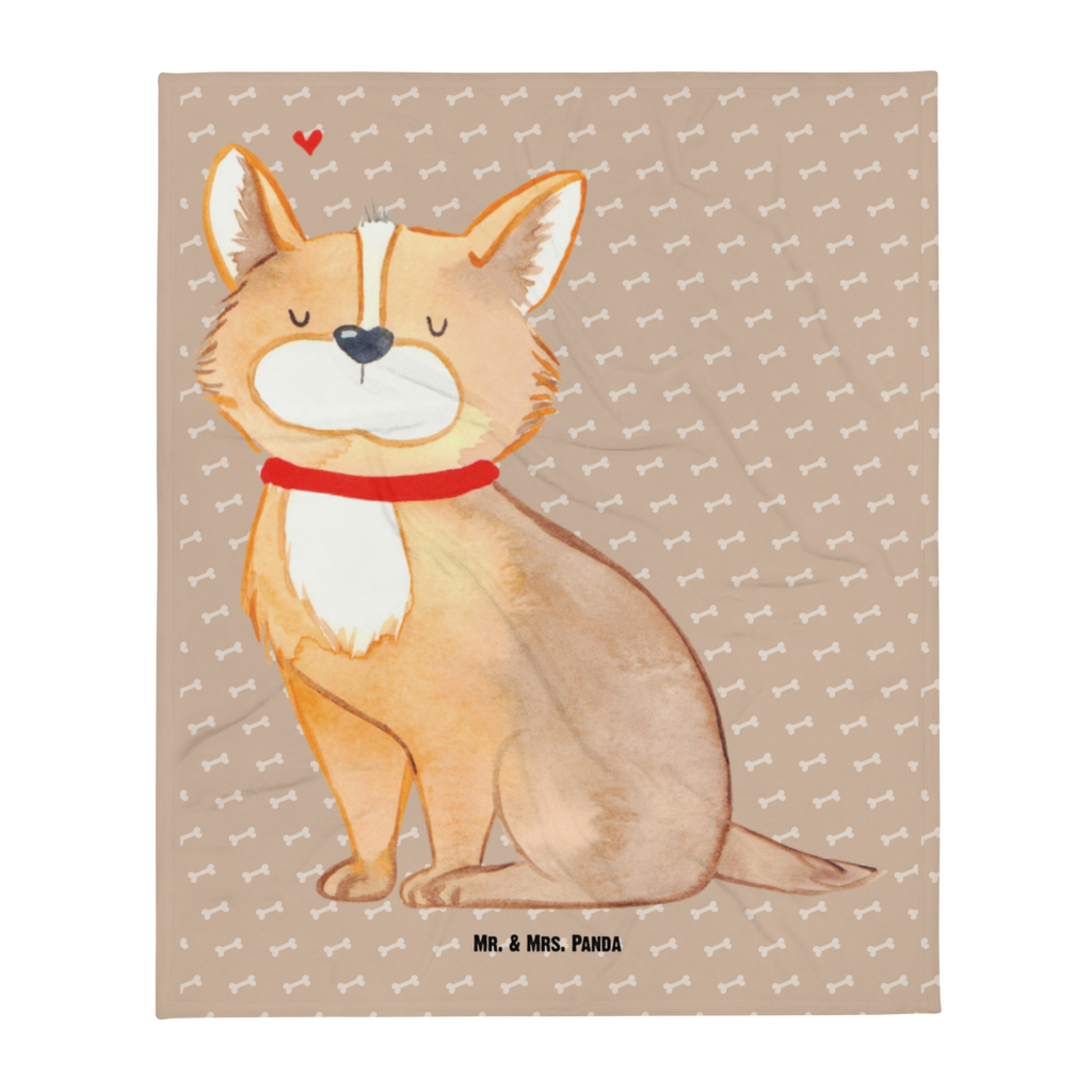 Kuscheldecke Hundeglück Decke, Wohndecke, Tagesdecke, Wolldecke, Sofadecke, Hund, Hundemotiv, Haustier, Hunderasse, Tierliebhaber, Hundebesitzer, Sprüche, Corgie, Hundeliebe, Spruch, Hundemama, Liebe