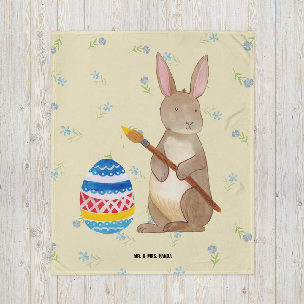 Kuscheldecke Hase Eiermalen Decke, Wohndecke, Tagesdecke, Wolldecke, Sofadecke, Ostern, Osterhase, Ostergeschenke, Osternest, Osterdeko, Geschenk zu Ostern, Frohe Ostern, Ostergrüße, Osterblume, Osterei, bemalte Ostereier, Hase, Kaninchen, Eiermalen