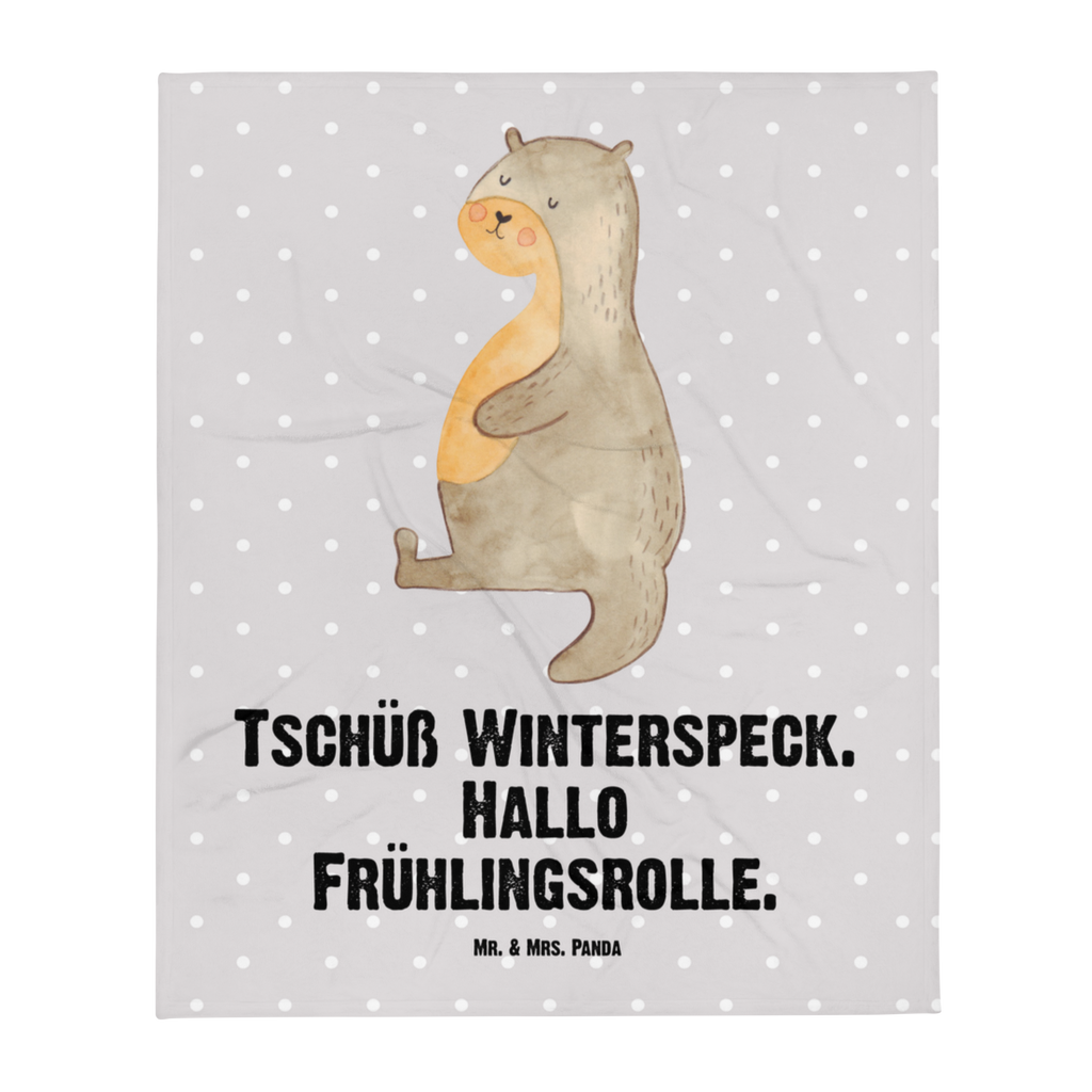 Kuscheldecke Otter Bauch Decke, Wohndecke, Tagesdecke, Wolldecke, Sofadecke, Otter, Fischotter, Seeotter, Otter Seeotter See Otter