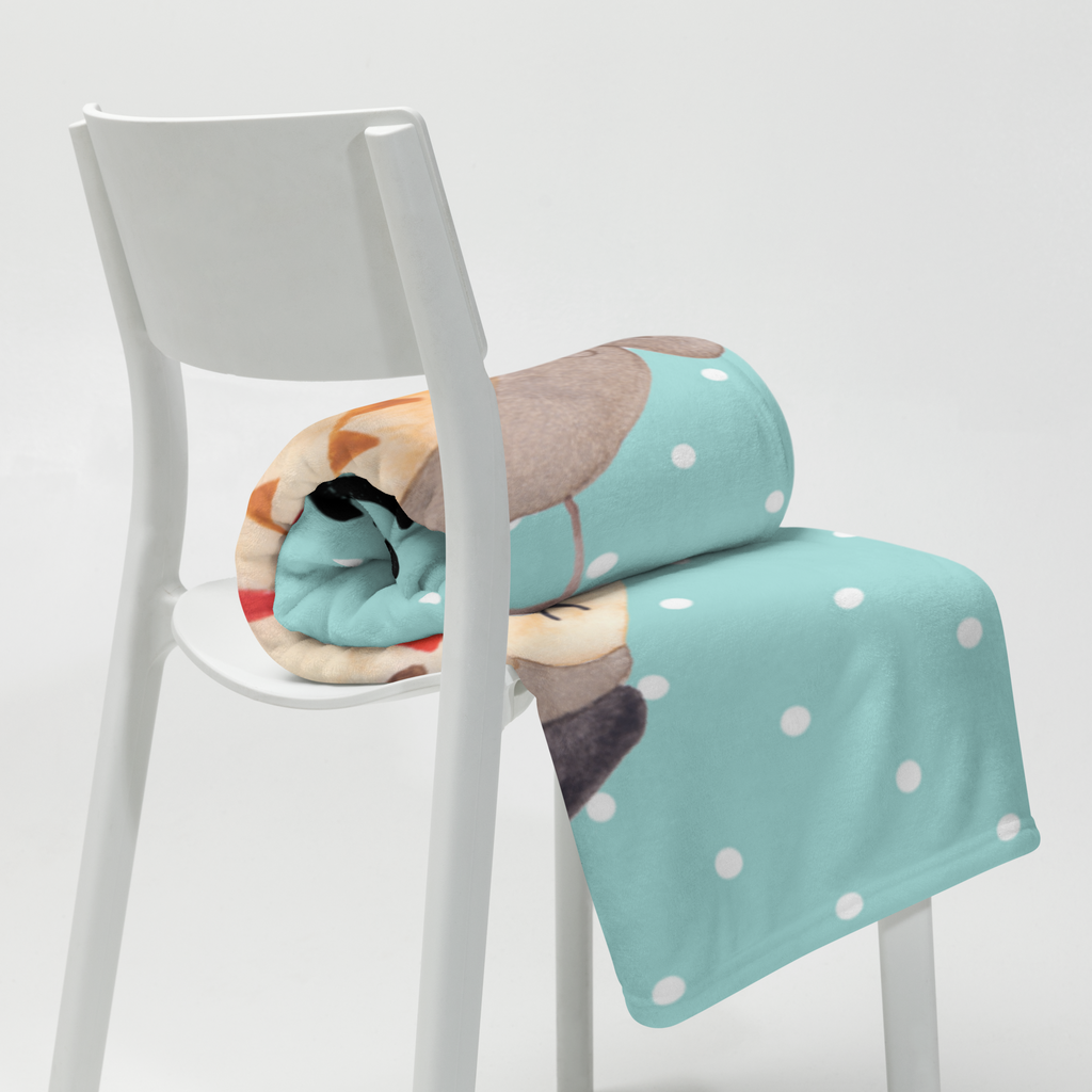 Kuscheldecke Eule Französisch Decke, Wohndecke, Tagesdecke, Wolldecke, Sofadecke, Eule, Eulen, Eule Deko, Owl, hibou, La vie est belle, das Leben ist schön, Spruch schön, Spruch Französisch, Frankreich