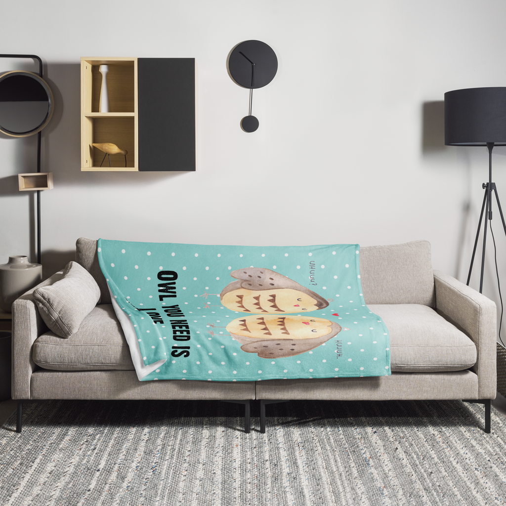 Kuscheldecke Eule Liebe Decke, Wohndecke, Tagesdecke, Wolldecke, Sofadecke, Eule, Eule Deko, Liebe, Hochzeit Spruch, Owl, All you need is love, Liebe Spruch, Freundin Geschenk, Freund, Wortspiel lustig