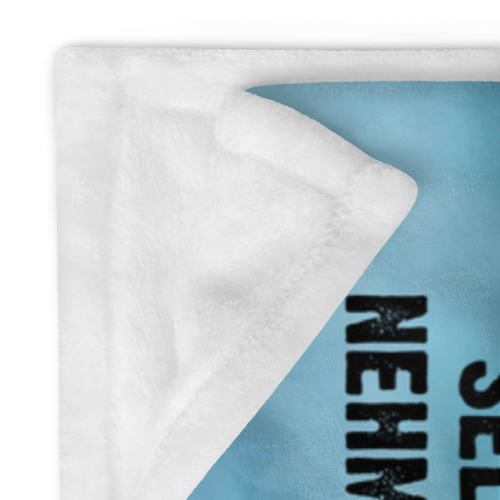 Kuscheldecke Seekuh happy Seekuh, Seekühe, Selbstliebe, Respekt, Neuanfang, Neustart, Achtsamkeit, Zufrieden, Liebeskummer, Freundin	  Decke, Wohndecke, Tagesdecke, Wolldecke, Sofadecke  Meerestiere, Meer, Urlaub