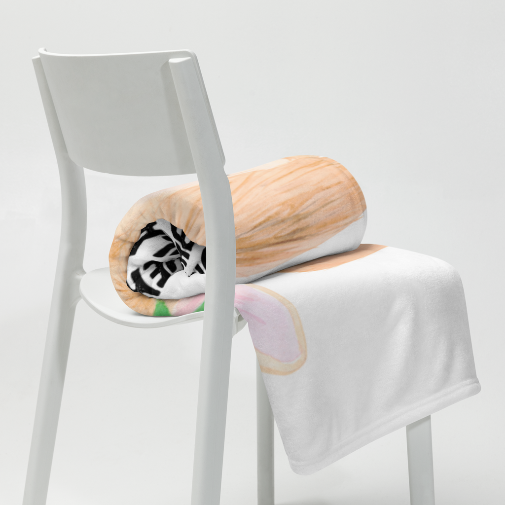 Kuscheldecke Wüstenfuchs Blumenkranz Afrika, Wüste, Wüstenfuchs, Blumen, Blumenkranz, Glücklich,   Decke, Wohndecke, Tagesdecke, Wolldecke, Sofadecke  Afrika, Wildtiere