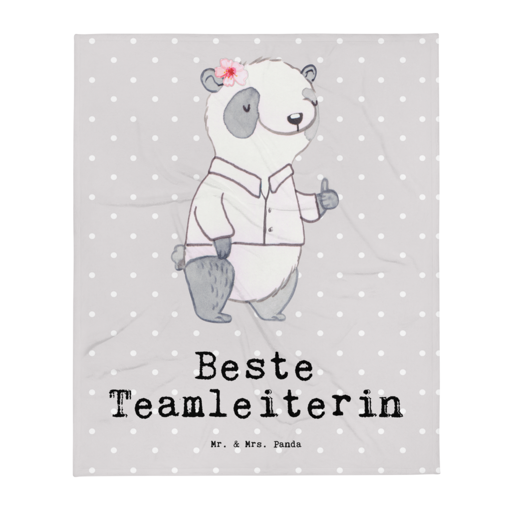 Kuscheldecke Panda Beste Teamleiterin Decke, Wohndecke, Tagesdecke, Wolldecke, Sofadecke, für, Dankeschön, Geschenk, Schenken, Geburtstag, Geburtstagsgeschenk, Geschenkidee, Danke, Bedanken, Mitbringsel, Freude machen, Geschenktipp, Teamleiterin, Seminarleiterin, Gruppenleiterin, Leiterin, Kollegin, Chefin, Vorgesetzte, Abschied, Abschiedsgeschenk, Ruhestand