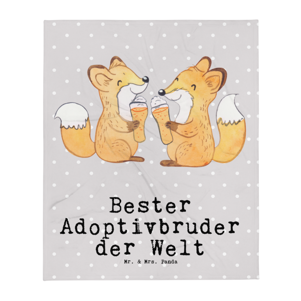 Kuscheldecke Fuchs Bester Adoptivbruder der Welt Decke, Wohndecke, Tagesdecke, Wolldecke, Sofadecke, für, Dankeschön, Geschenk, Schenken, Geburtstag, Geburtstagsgeschenk, Geschenkidee, Danke, Bedanken, Mitbringsel, Freude machen, Geschenktipp, Adoptivbruder, adoptiert, Bruder, Brudi, Geschwister, Bruderherz, Schwester, Familie, Kleinigkeit, Brother, Bester, Sohn