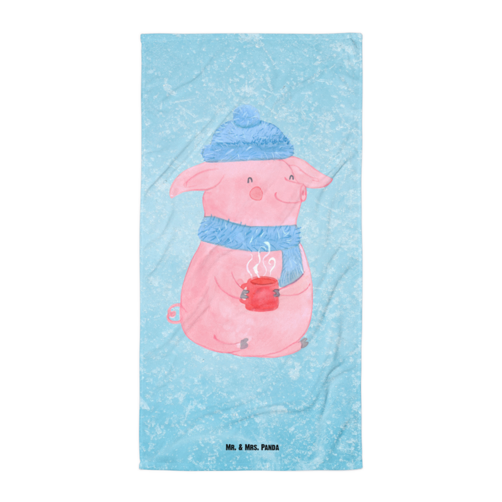 XL Badehandtuch Glühschwein Handtuch, Badetuch, Duschtuch, Strandtuch, Saunatuch, Winter, Weihnachten, Weihnachtsdeko, Nikolaus, Advent, Heiligabend, Wintermotiv, Glühschwein, Glühwein, Weihnachtsmarkt, Punsch