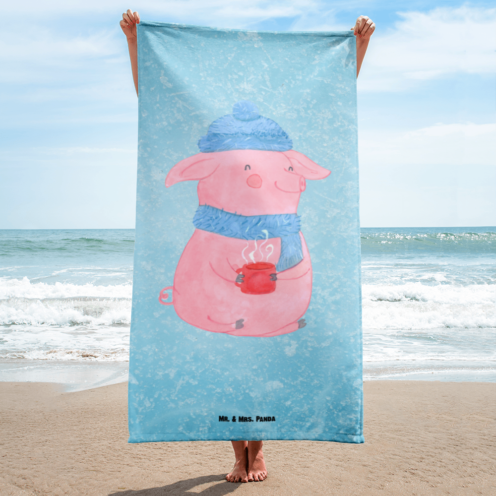 XL Badehandtuch Glühschwein Handtuch, Badetuch, Duschtuch, Strandtuch, Saunatuch, Winter, Weihnachten, Weihnachtsdeko, Nikolaus, Advent, Heiligabend, Wintermotiv, Glühschwein, Glühwein, Weihnachtsmarkt, Punsch