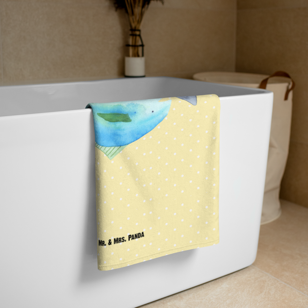 XL Badehandtuch Walfisch & Thunfisch Handtuch, Badetuch, Duschtuch, Strandtuch, Saunatuch, Tiermotive, Gute Laune, lustige Sprüche, Tiere, Wal, Wahl, Tunfisch, Wortwitz lustig, Spruch lustig, Flachwitz, Witz, Spruch des Tages, Flachwitz Geschenk