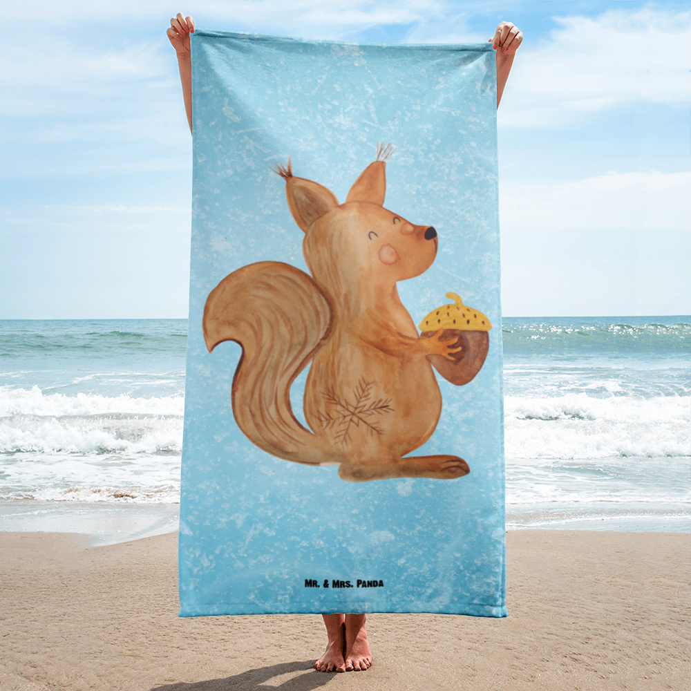XL Badehandtuch Eichhörnchen Weihnachten Handtuch, Badetuch, Duschtuch, Strandtuch, Saunatuch, Winter, Weihnachten, Weihnachtsdeko, Nikolaus, Advent, Heiligabend, Wintermotiv, Frohe Weihnachten, Frohes neues Jahr, Guten Rutsch, Weihnachtsmotiv, Weihnachtsgruß, Neujahr, Vogel