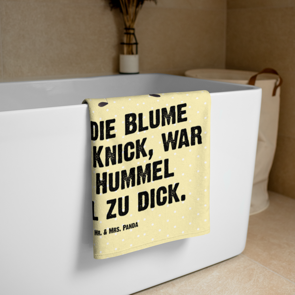 XL Badehandtuch Hummel flauschig Handtuch, Badetuch, Duschtuch, Strandtuch, Saunatuch, Tiermotive, Gute Laune, lustige Sprüche, Tiere, Hummel, Flauschig, Biene, Blume, Natur