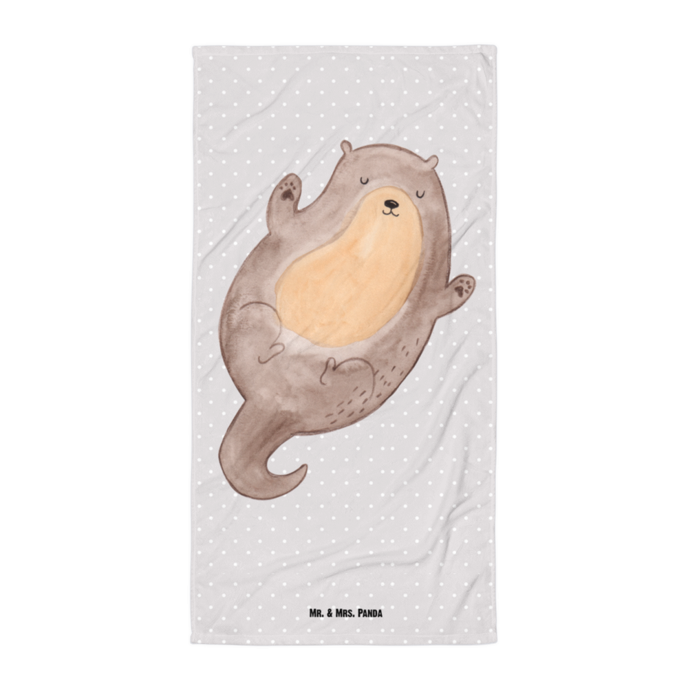 XL Badehandtuch Otter Umarmen Handtuch, Badetuch, Duschtuch, Strandtuch, Saunatuch, Otter, Fischotter, Seeotter, Otter Seeotter See Otter