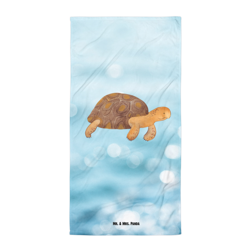 XL Badehandtuch Schildkröte marschiert Handtuch, Badetuch, Duschtuch, Strandtuch, Saunatuch, Meerestiere, Meer, Urlaub, Schildkröte, Schildkröten, get lost, Abenteuer, Reiselust, Inspiration, Neustart, Motivation, Lieblingsmensch