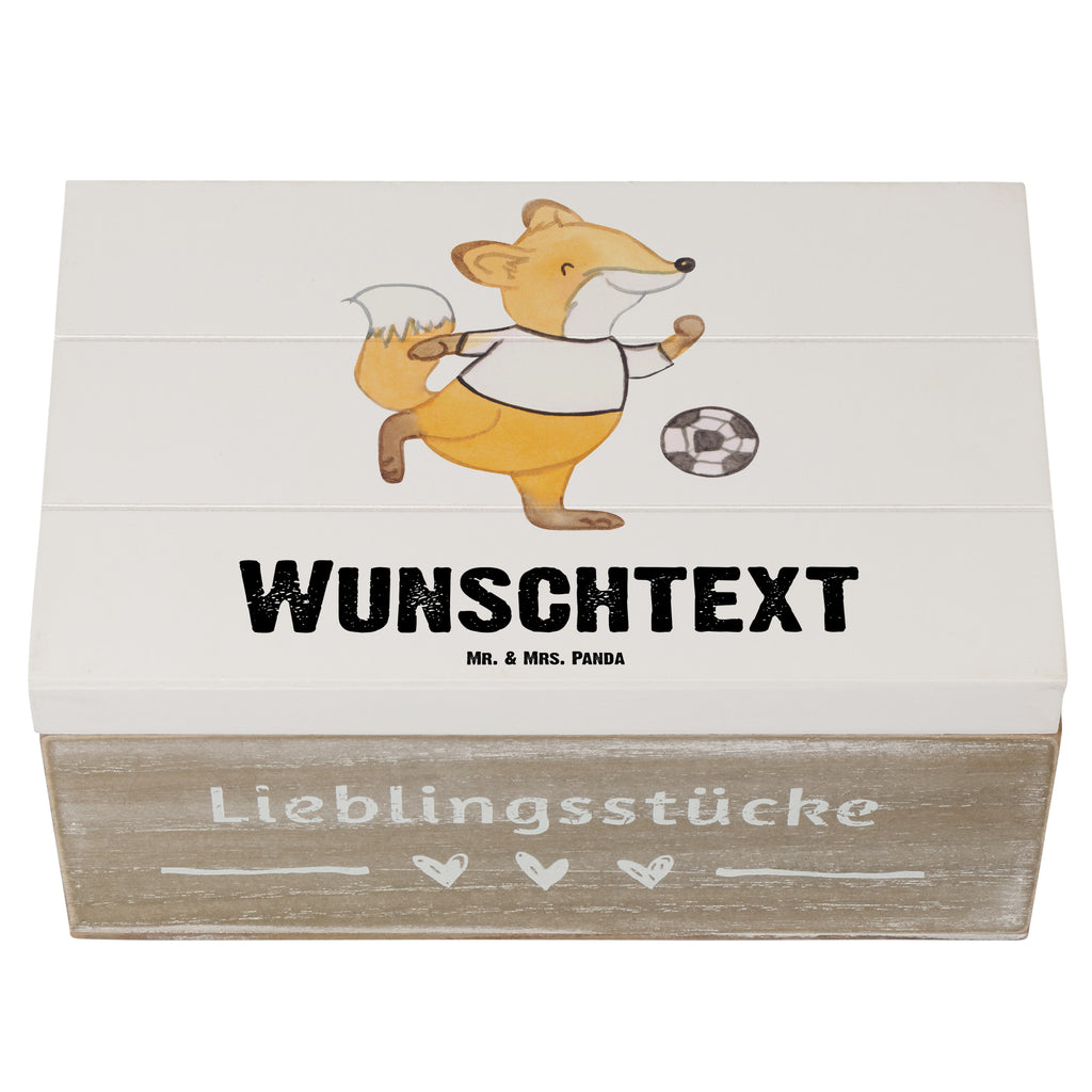 Personalisierte Holzkiste Fuchs Fußball spielen Tage Holzkiste mit Namen, Kiste mit Namen, Schatzkiste mit Namen, Truhe mit Namen, Schatulle mit Namen, Erinnerungsbox mit Namen, Erinnerungskiste, mit Namen, Dekokiste mit Namen, Aufbewahrungsbox mit Namen, Holzkiste Personalisiert, Kiste Personalisiert, Schatzkiste Personalisiert, Truhe Personalisiert, Schatulle Personalisiert, Erinnerungsbox Personalisiert, Erinnerungskiste Personalisiert, Dekokiste Personalisiert, Aufbewahrungsbox Personalisiert, Geschenk, Sport, Sportart, Hobby, Schenken, Danke, Dankeschön, Auszeichnung, Gewinn, Sportler, Fußball, Soccer, Fußballer, Bolzen, Bolzplatz, Fußballerin