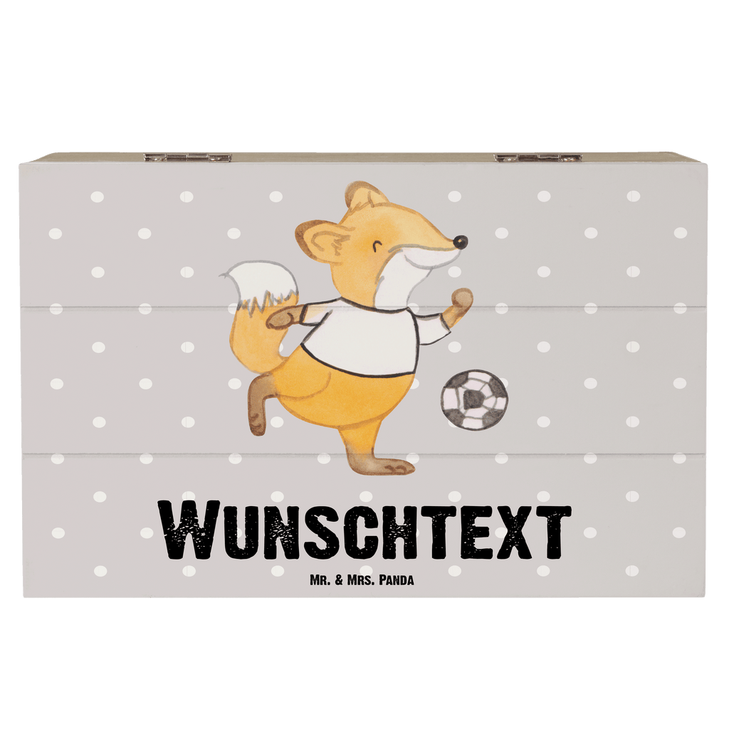 Personalisierte Holzkiste Fuchs Fußball spielen Tage Holzkiste mit Namen, Kiste mit Namen, Schatzkiste mit Namen, Truhe mit Namen, Schatulle mit Namen, Erinnerungsbox mit Namen, Erinnerungskiste, mit Namen, Dekokiste mit Namen, Aufbewahrungsbox mit Namen, Holzkiste Personalisiert, Kiste Personalisiert, Schatzkiste Personalisiert, Truhe Personalisiert, Schatulle Personalisiert, Erinnerungsbox Personalisiert, Erinnerungskiste Personalisiert, Dekokiste Personalisiert, Aufbewahrungsbox Personalisiert, Geschenk, Sport, Sportart, Hobby, Schenken, Danke, Dankeschön, Auszeichnung, Gewinn, Sportler, Fußball, Soccer, Fußballer, Bolzen, Bolzplatz, Fußballerin