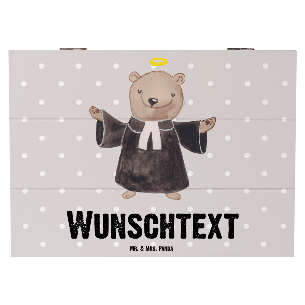 Personalisierte Holzkiste Pfarrer mit Herz Holzkiste mit Namen, Kiste mit Namen, Schatzkiste mit Namen, Truhe mit Namen, Schatulle mit Namen, Erinnerungsbox mit Namen, Erinnerungskiste, mit Namen, Dekokiste mit Namen, Aufbewahrungsbox mit Namen, Holzkiste Personalisiert, Kiste Personalisiert, Schatzkiste Personalisiert, Truhe Personalisiert, Schatulle Personalisiert, Erinnerungsbox Personalisiert, Erinnerungskiste Personalisiert, Dekokiste Personalisiert, Aufbewahrungsbox Personalisiert, Beruf, Ausbildung, Jubiläum, Abschied, Rente, Kollege, Kollegin, Geschenk, Schenken, Arbeitskollege, Mitarbeiter, Firma, Danke, Dankeschön, Pastor, Diener Gottes<br />Geistlicher, Pfarrer, Prediger<br />Priester, Theologe, Kirche