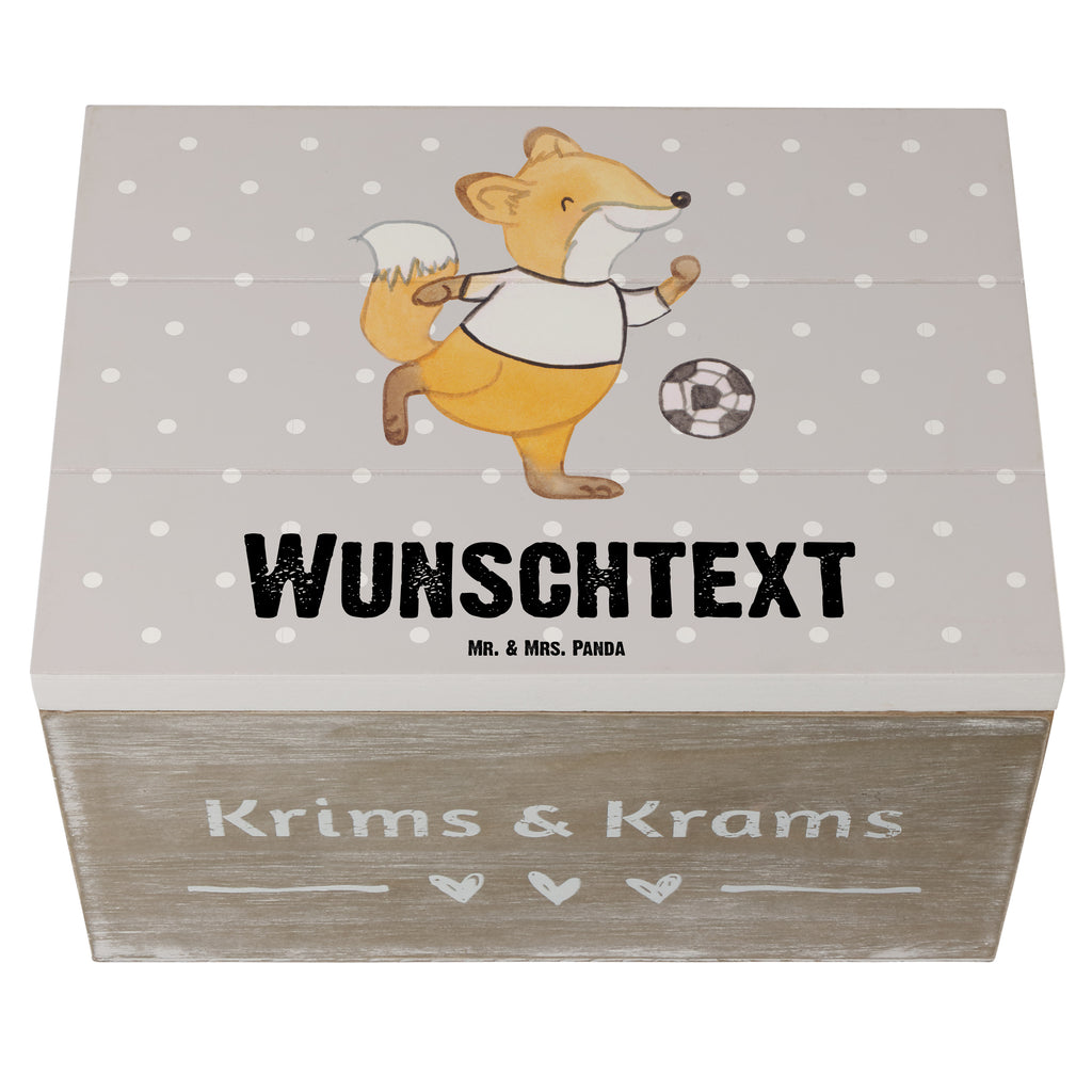 Personalisierte Holzkiste Fuchs Fußball spielen Tage Holzkiste mit Namen, Kiste mit Namen, Schatzkiste mit Namen, Truhe mit Namen, Schatulle mit Namen, Erinnerungsbox mit Namen, Erinnerungskiste, mit Namen, Dekokiste mit Namen, Aufbewahrungsbox mit Namen, Holzkiste Personalisiert, Kiste Personalisiert, Schatzkiste Personalisiert, Truhe Personalisiert, Schatulle Personalisiert, Erinnerungsbox Personalisiert, Erinnerungskiste Personalisiert, Dekokiste Personalisiert, Aufbewahrungsbox Personalisiert, Geschenk, Sport, Sportart, Hobby, Schenken, Danke, Dankeschön, Auszeichnung, Gewinn, Sportler, Fußball, Soccer, Fußballer, Bolzen, Bolzplatz, Fußballerin