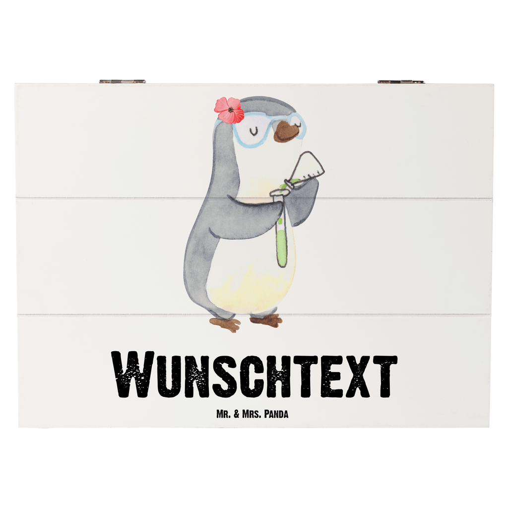 Personalisierte Holzkiste Chemikerin mit Herz Holzkiste mit Namen, Kiste mit Namen, Schatzkiste mit Namen, Truhe mit Namen, Schatulle mit Namen, Erinnerungsbox mit Namen, Erinnerungskiste, mit Namen, Dekokiste mit Namen, Aufbewahrungsbox mit Namen, Holzkiste Personalisiert, Kiste Personalisiert, Schatzkiste Personalisiert, Truhe Personalisiert, Schatulle Personalisiert, Erinnerungsbox Personalisiert, Erinnerungskiste Personalisiert, Dekokiste Personalisiert, Aufbewahrungsbox Personalisiert, Beruf, Ausbildung, Jubiläum, Abschied, Rente, Kollege, Kollegin, Geschenk, Schenken, Arbeitskollege, Mitarbeiter, Firma, Danke, Dankeschön, Chemikerin, Chemielaborantin, Naturwissenschaftlerin, Labor, Studium, Forschung, Wissenschaftlerin