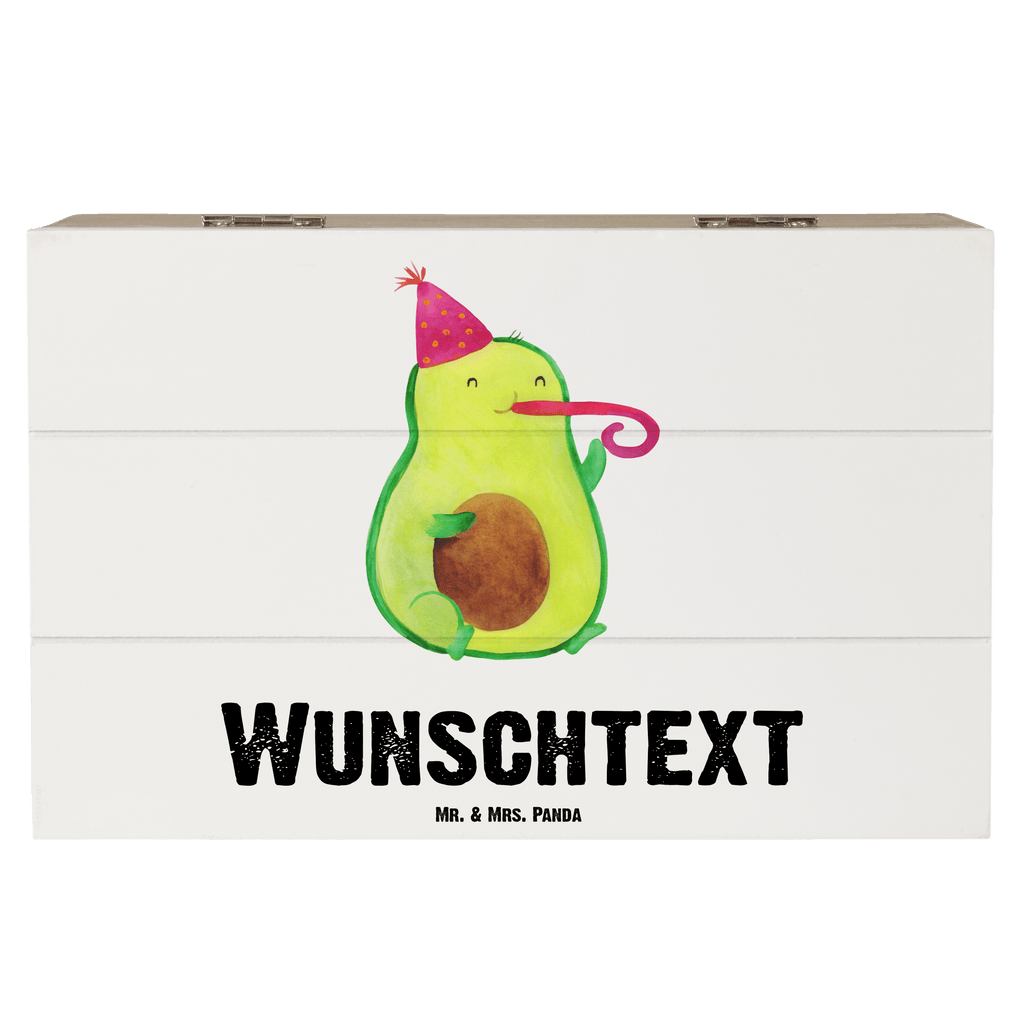 Personalisierte Holzkiste Avocado Partyhupe Holzkiste mit Namen, Kiste mit Namen, Schatzkiste mit Namen, Truhe mit Namen, Schatulle mit Namen, Erinnerungsbox mit Namen, Erinnerungskiste, mit Namen, Dekokiste mit Namen, Aufbewahrungsbox mit Namen, Holzkiste Personalisiert, Kiste Personalisiert, Schatzkiste Personalisiert, Truhe Personalisiert, Schatulle Personalisiert, Erinnerungsbox Personalisiert, Erinnerungskiste Personalisiert, Dekokiste Personalisiert, Aufbewahrungsbox Personalisiert, Avocado, Veggie, Vegan, Gesund, Party, Feierlichkeit, Feier, Fete, Geburtstag, Gute Laune, Tröte