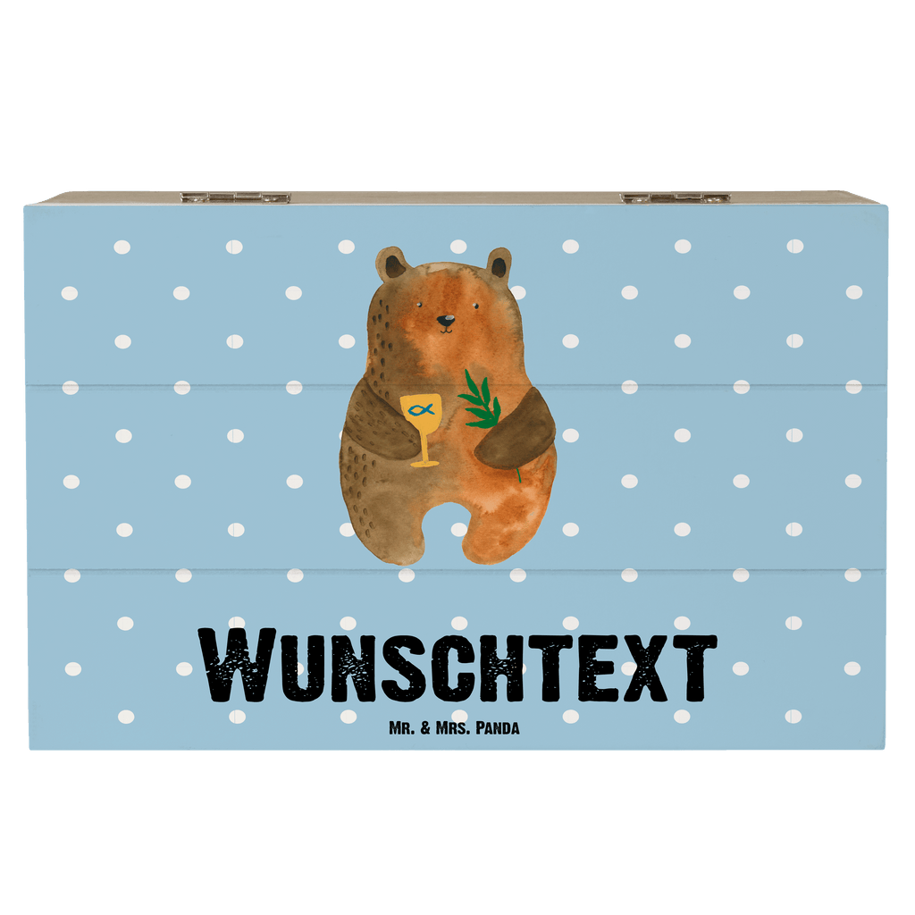 Personalisierte Holzkiste Konfirmation-Bär Holzkiste mit Namen, Kiste mit Namen, Schatzkiste mit Namen, Truhe mit Namen, Schatulle mit Namen, Erinnerungsbox mit Namen, Erinnerungskiste, mit Namen, Dekokiste mit Namen, Aufbewahrungsbox mit Namen, Holzkiste Personalisiert, Kiste Personalisiert, Schatzkiste Personalisiert, Truhe Personalisiert, Schatulle Personalisiert, Erinnerungsbox Personalisiert, Erinnerungskiste Personalisiert, Dekokiste Personalisiert, Aufbewahrungsbox Personalisiert, Bär, Teddy, Teddybär, Konfirmation, Kirche, evangelisch, Gottesdienst