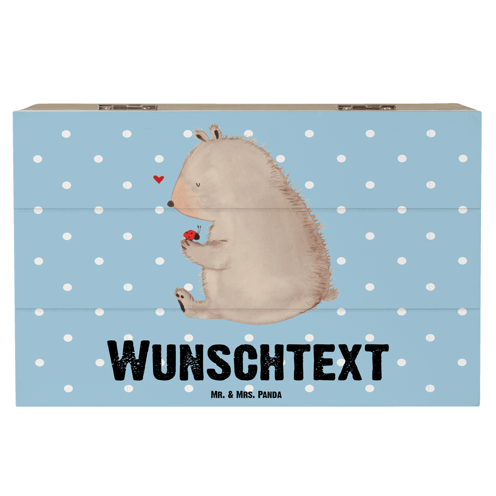 Personalisierte Holzkiste Bär mit Marienkäfer Holzkiste mit Namen, Kiste mit Namen, Schatzkiste mit Namen, Truhe mit Namen, Schatulle mit Namen, Erinnerungsbox mit Namen, Erinnerungskiste, mit Namen, Dekokiste mit Namen, Aufbewahrungsbox mit Namen, Holzkiste Personalisiert, Kiste Personalisiert, Schatzkiste Personalisiert, Truhe Personalisiert, Schatulle Personalisiert, Erinnerungsbox Personalisiert, Erinnerungskiste Personalisiert, Dekokiste Personalisiert, Aufbewahrungsbox Personalisiert, Bär, Teddy, Teddybär, Marienkäfer, Liebe, Freiheit, Motivation, Das Leben ist schön